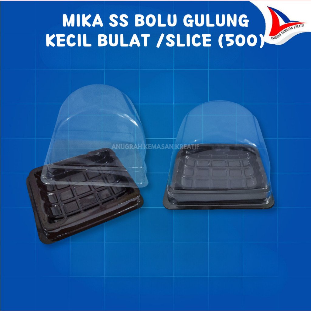 Mika Ss Bolu Gulung Kecil Bulat / Slice / Mika Bolu / Mika Brownies (20 Pcs)