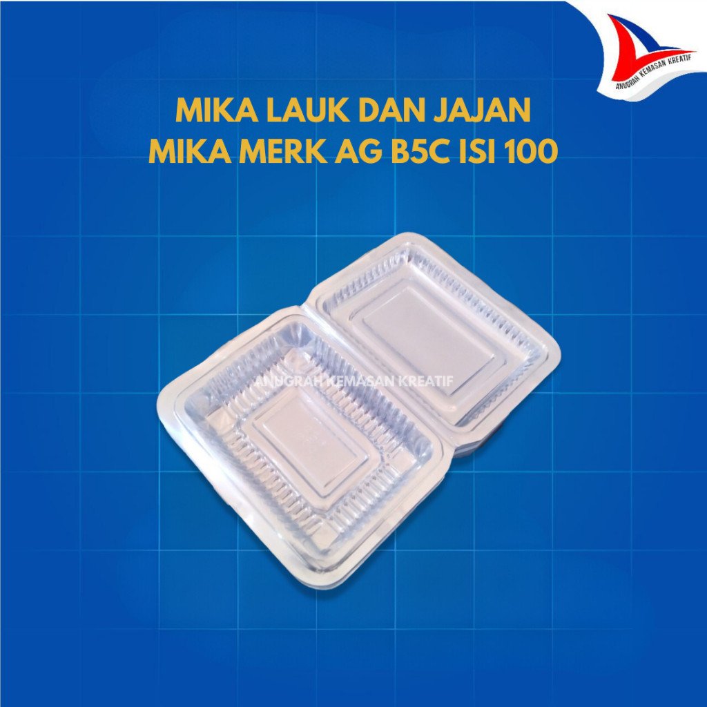 Mika Lauk Mika Jajan Mika Merk Ag B5c Isi 100 Pcs