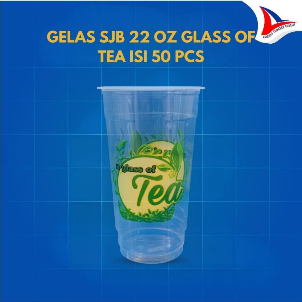 Gelas Sjb 22 Oz Glass Of Tea Tbl 8gr / Gelas Plastik Isi 50 Pcs