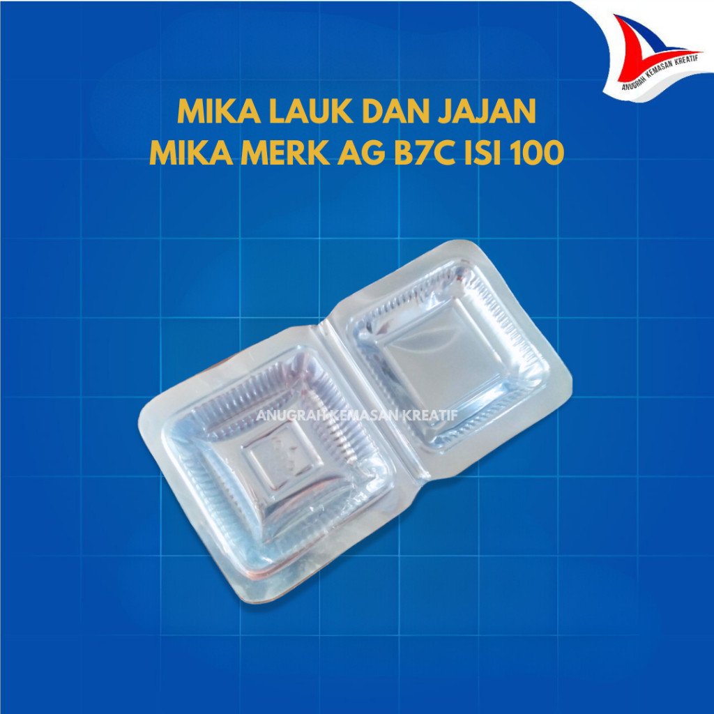 Mika Lauk Mika Jajan Mika Merk Ag B7c Isi 100 Pcs