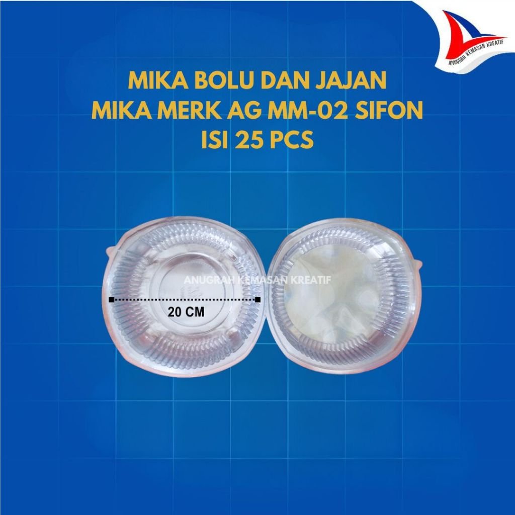 Mika Bolu Ag Mm02 Sifon 1808 / Mika Sifone Bolu (25 Pcs)