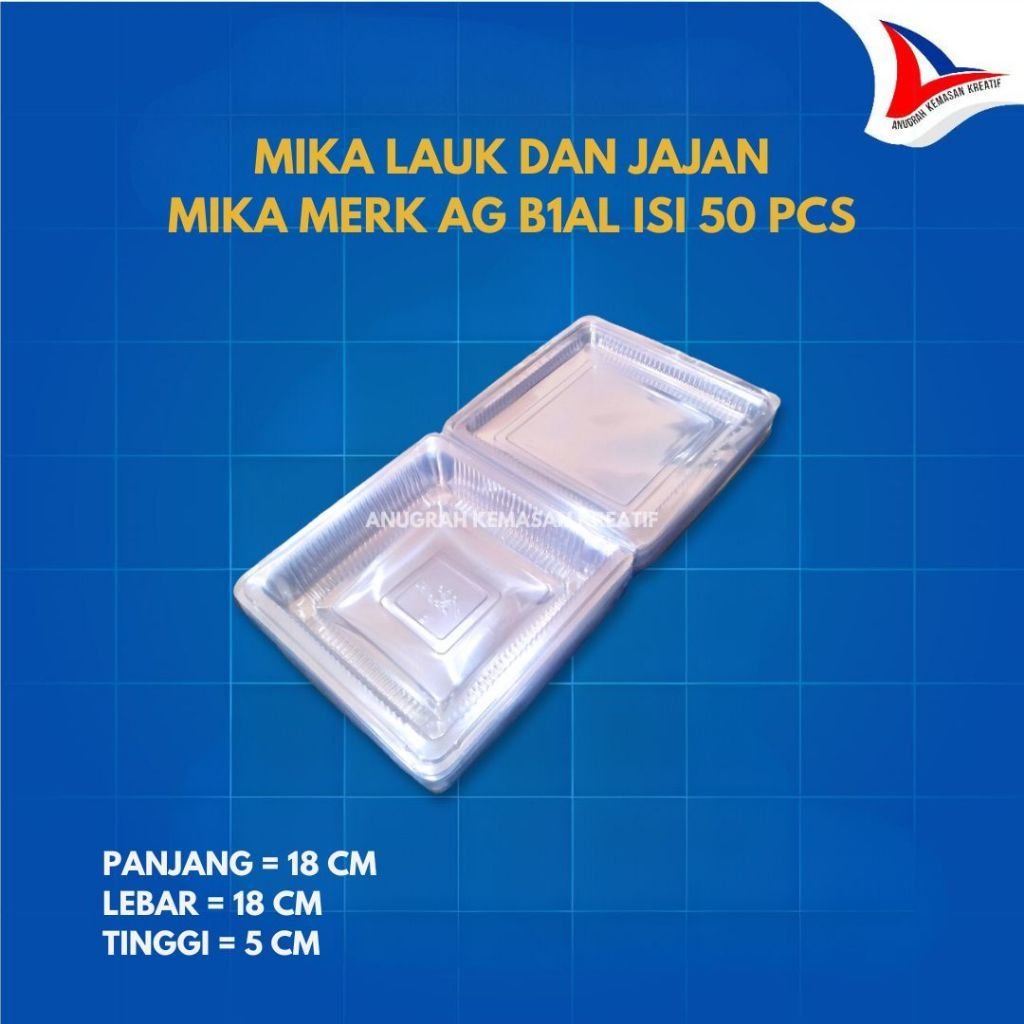 Mika Lauk Mika Jajan Mika Merk Ag B1al Isi 50 Pcs