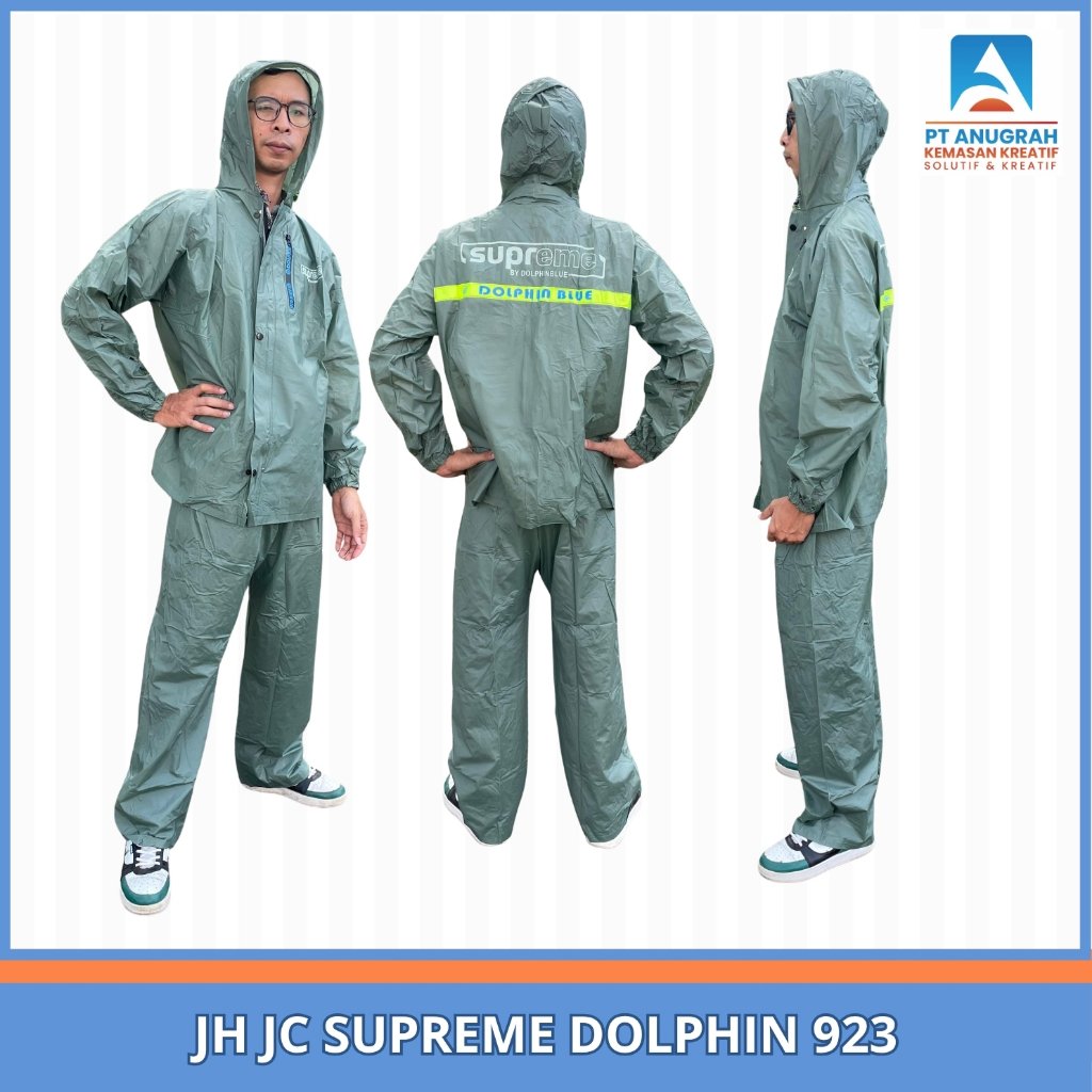 Jas Hujan Jaket Celana Supreme Dolphin 923 (1 PCS)