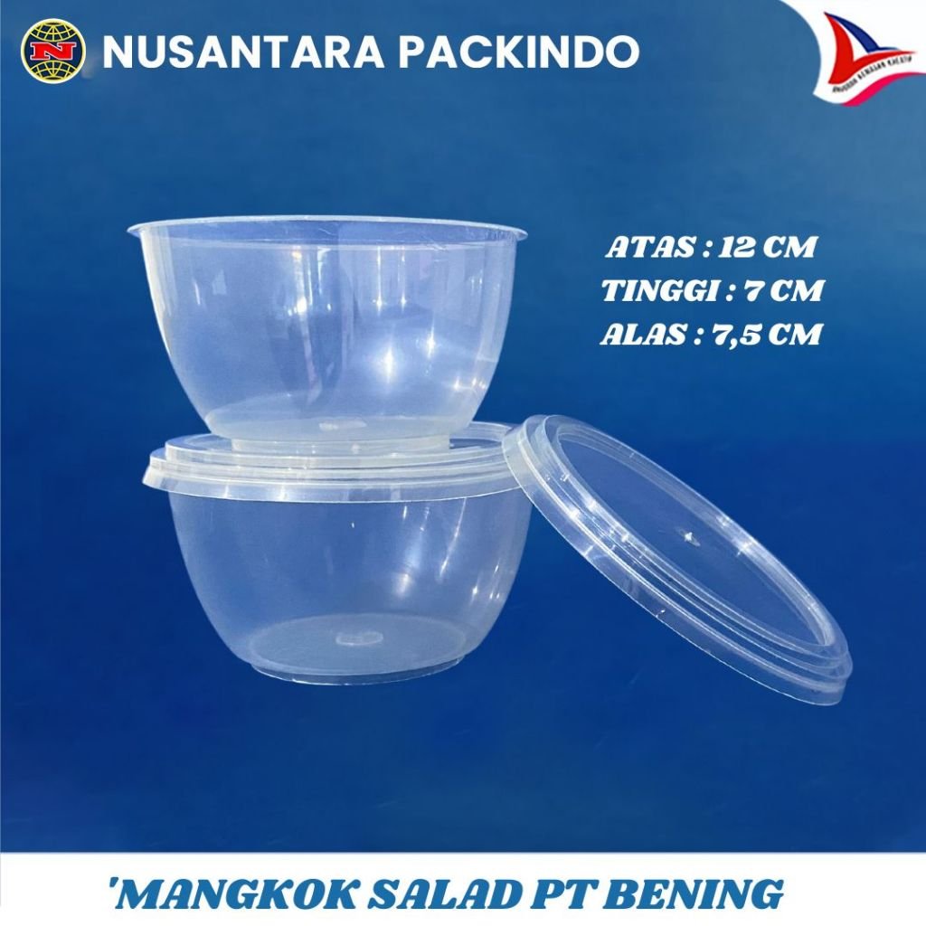 MANGKOK SALAD PUTIH BENING (10 PCS)