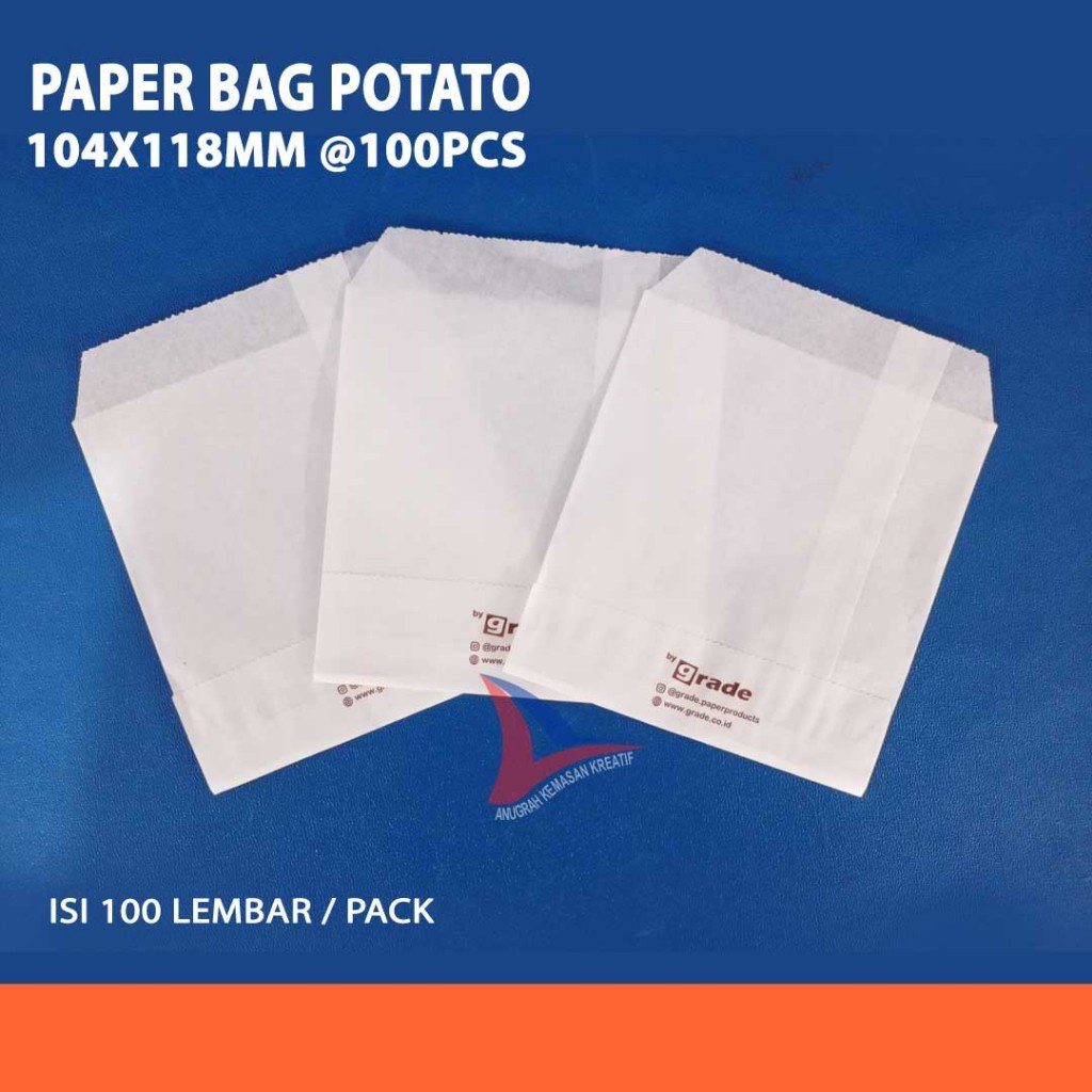 PAPER BAG POTATO 10,4CM x 11,8CM