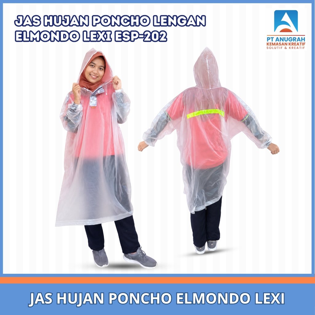 Jas Hujan Poncho Lengan Elmondo Lexi Esp-202 (Pcs)