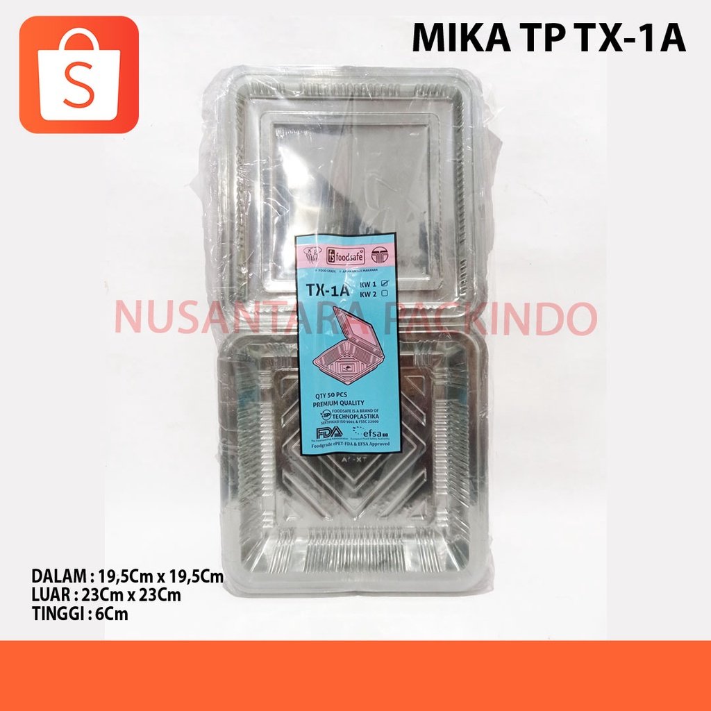 Mika Tp Tx 1a Technoplastika / Mika Kue (50 Pcs)
