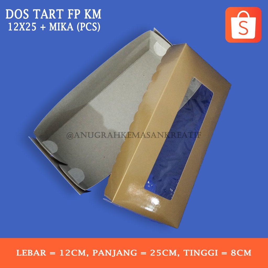 Dos Tart Fp Km 12x25 + Mika / Dos Kraft (10 Pcs)