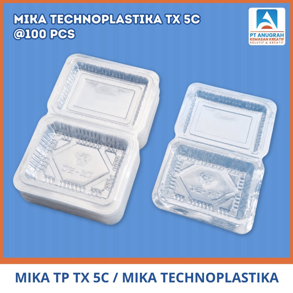 Mika Tp Tx 5c / Mika Technoplastika / Mika Kue (100 Pcs)