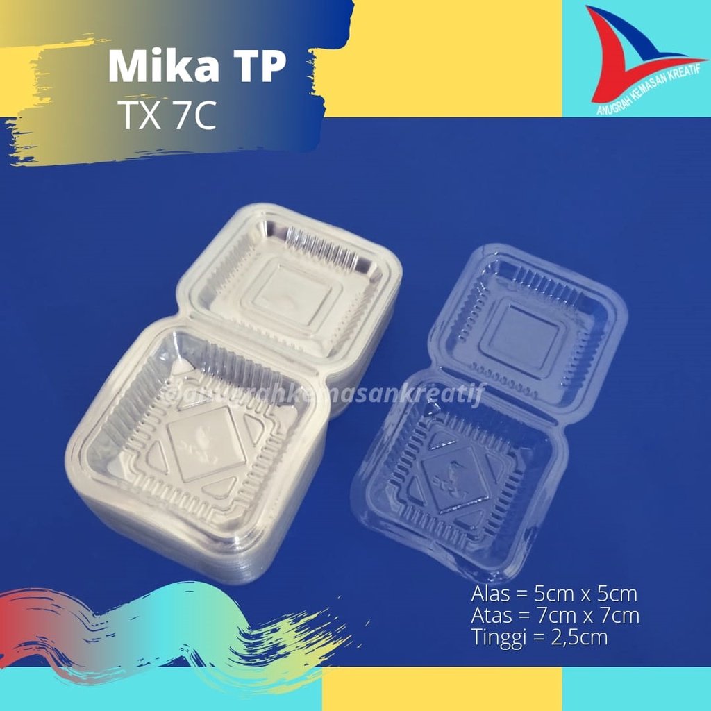 Mika Tp Tx 7c / Mika Technoplastika / Mika Kue Brownis (100 Pcs)