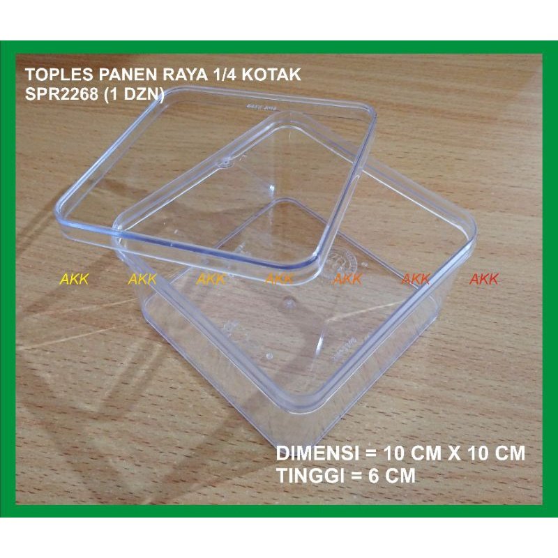 Toples Panen Raya 1/4 Kotak Spr 2268