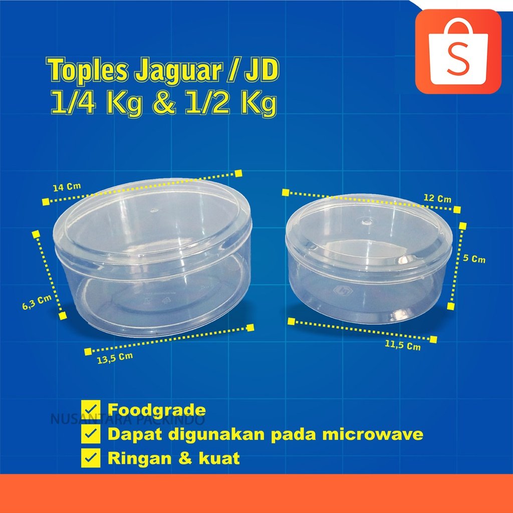 Toples Jaguar Jd 1/2 Bulat (1 Dzn)