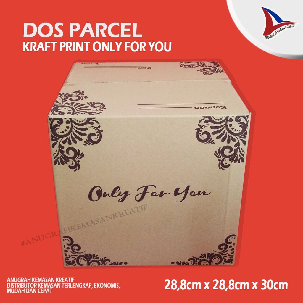 Dos Parcel Kraft Print Only For You