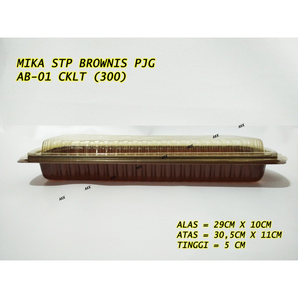 Mika STP/TP Brownis Panjang Ab-01 Coklat (25 Pcs)