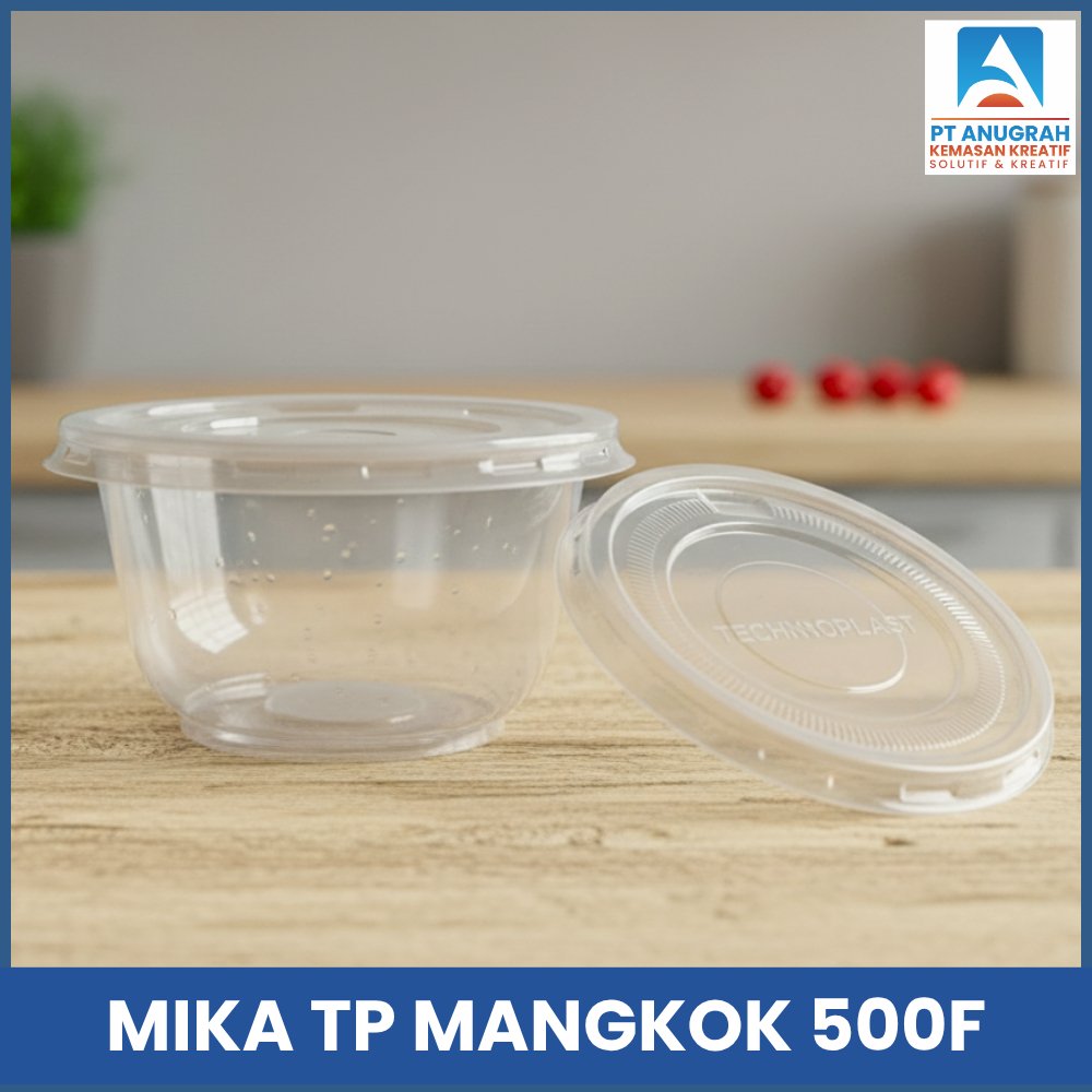 Mika Mangkok Technoplast 500 Ml (50 Pcs)