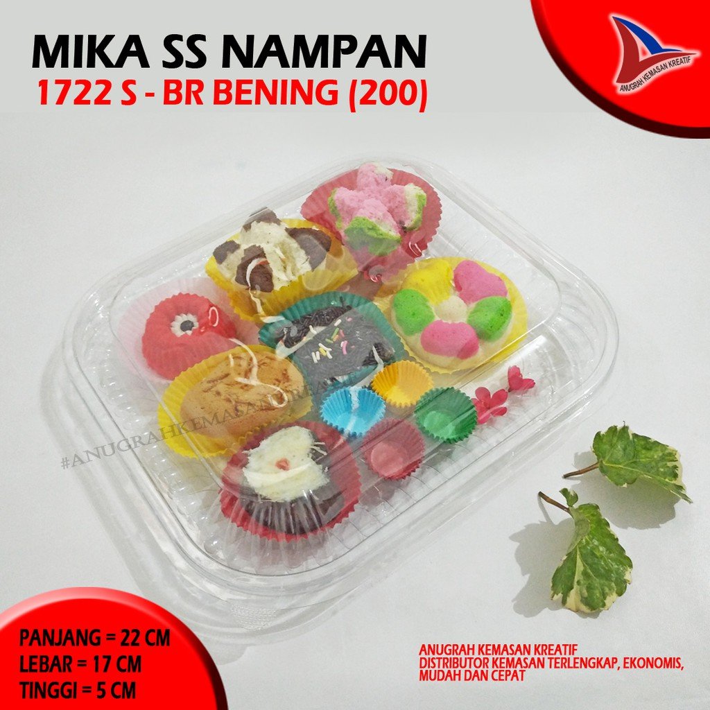 Mika Ss Nampan 1722 S Bening (10 Pcs)