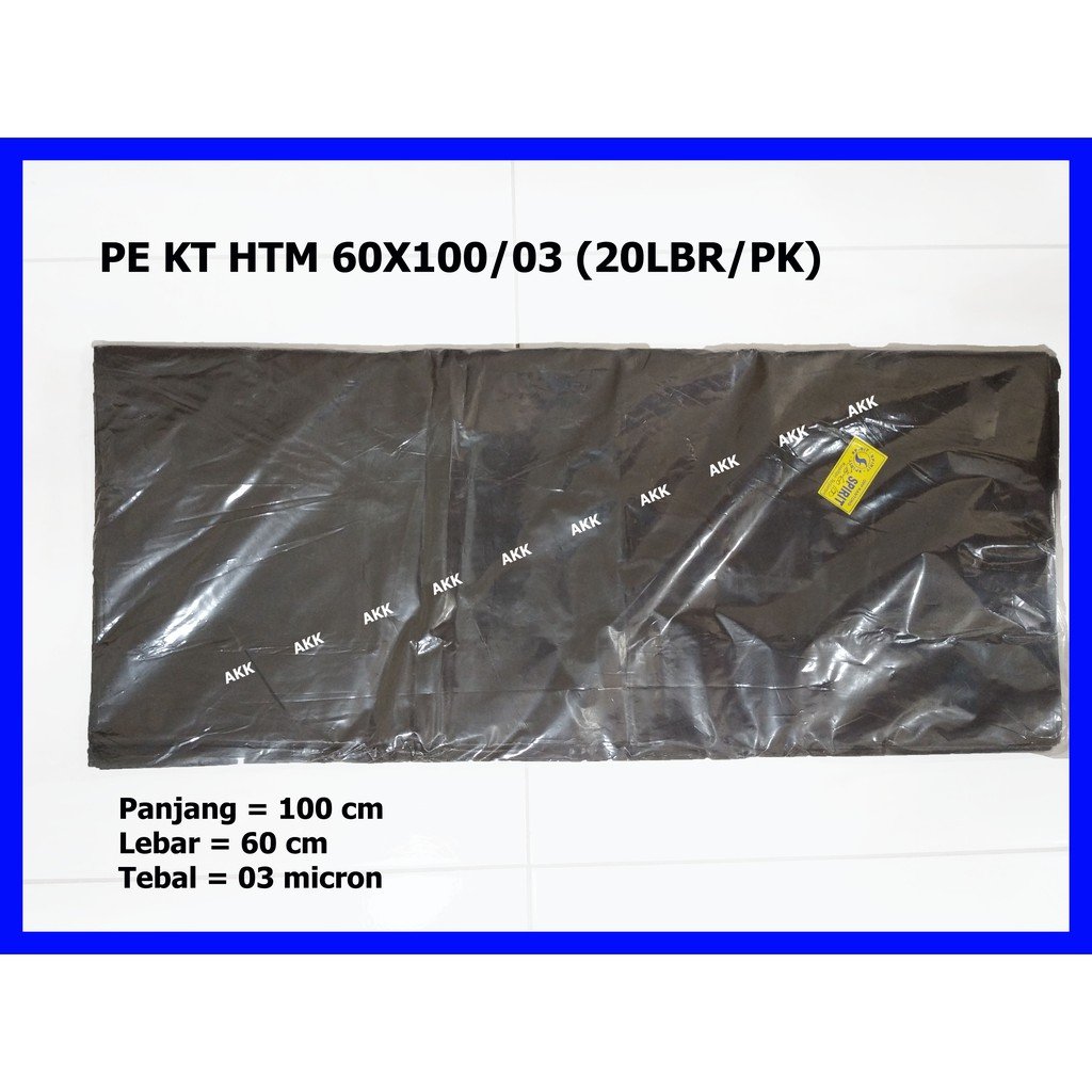 Plastik Kantong Sampah 60x100 / 05 (20 Pcs)