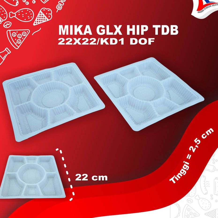 Mika Glx Hip Tdb 22x22/Kd1 Dof (50 Pcs)