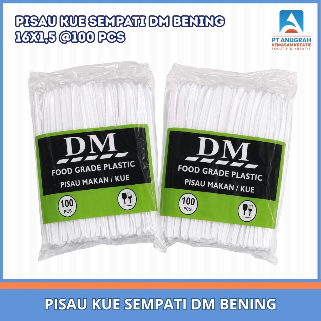 Pisau Kue Sempati Dm Bening / Transparan(100pcs)