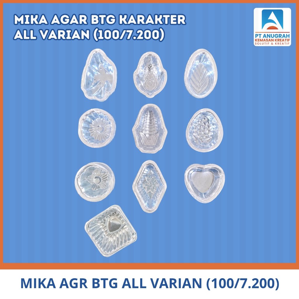 Mika Agar Seruni (600pcs)/Slop) / Mika Puding