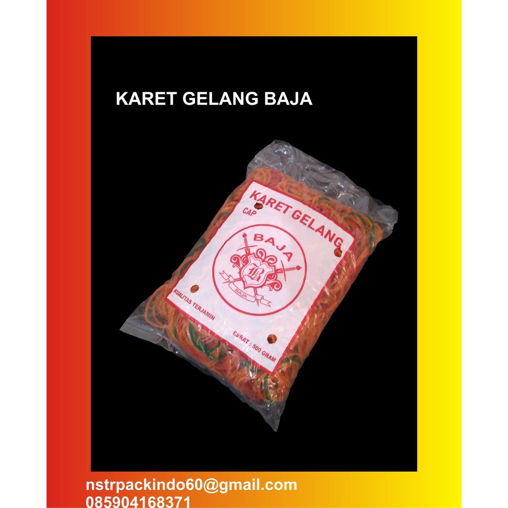 Karet Gelang Merk Baja(500 Gram)