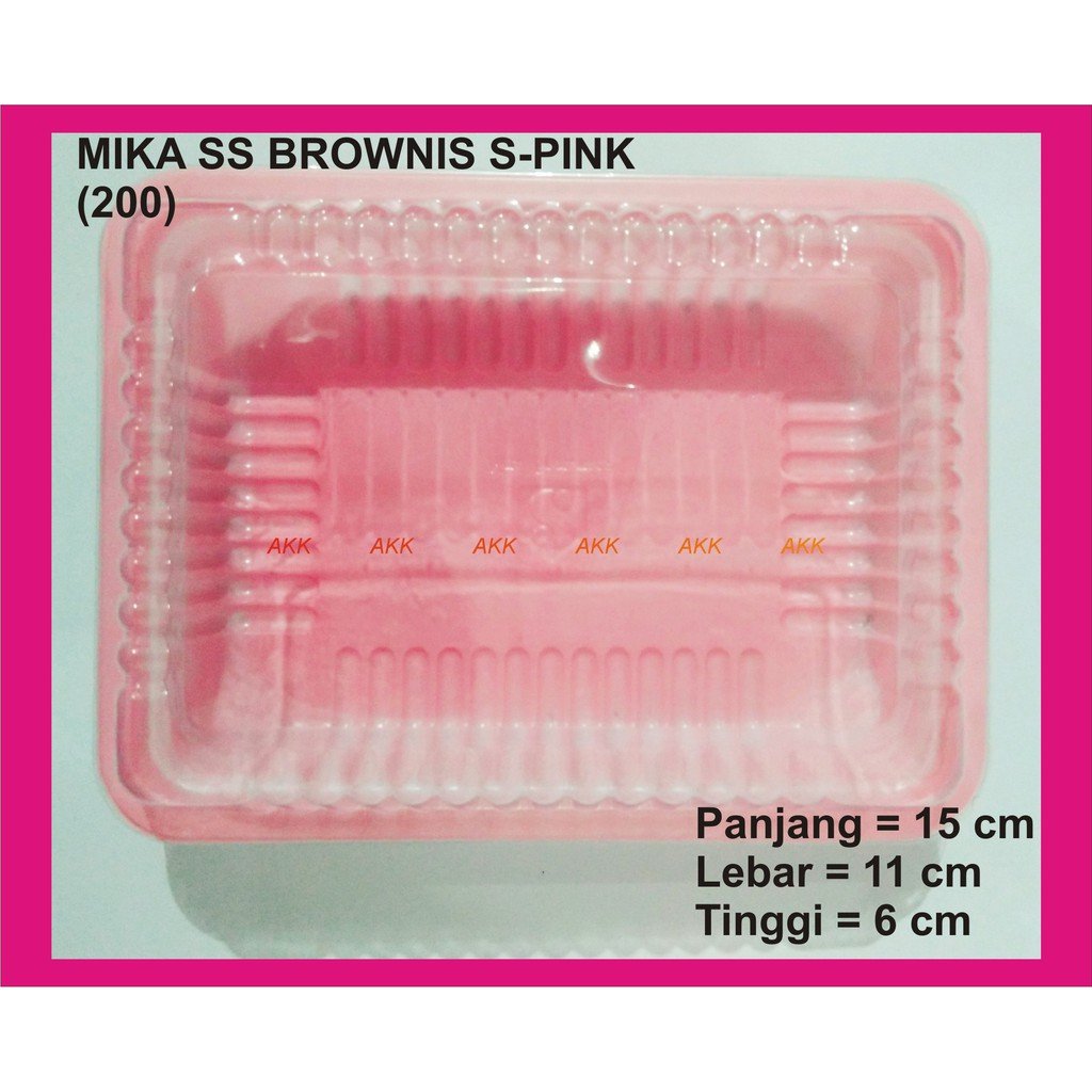 Mika Ss Brownis S - Pink (20 Pcs)