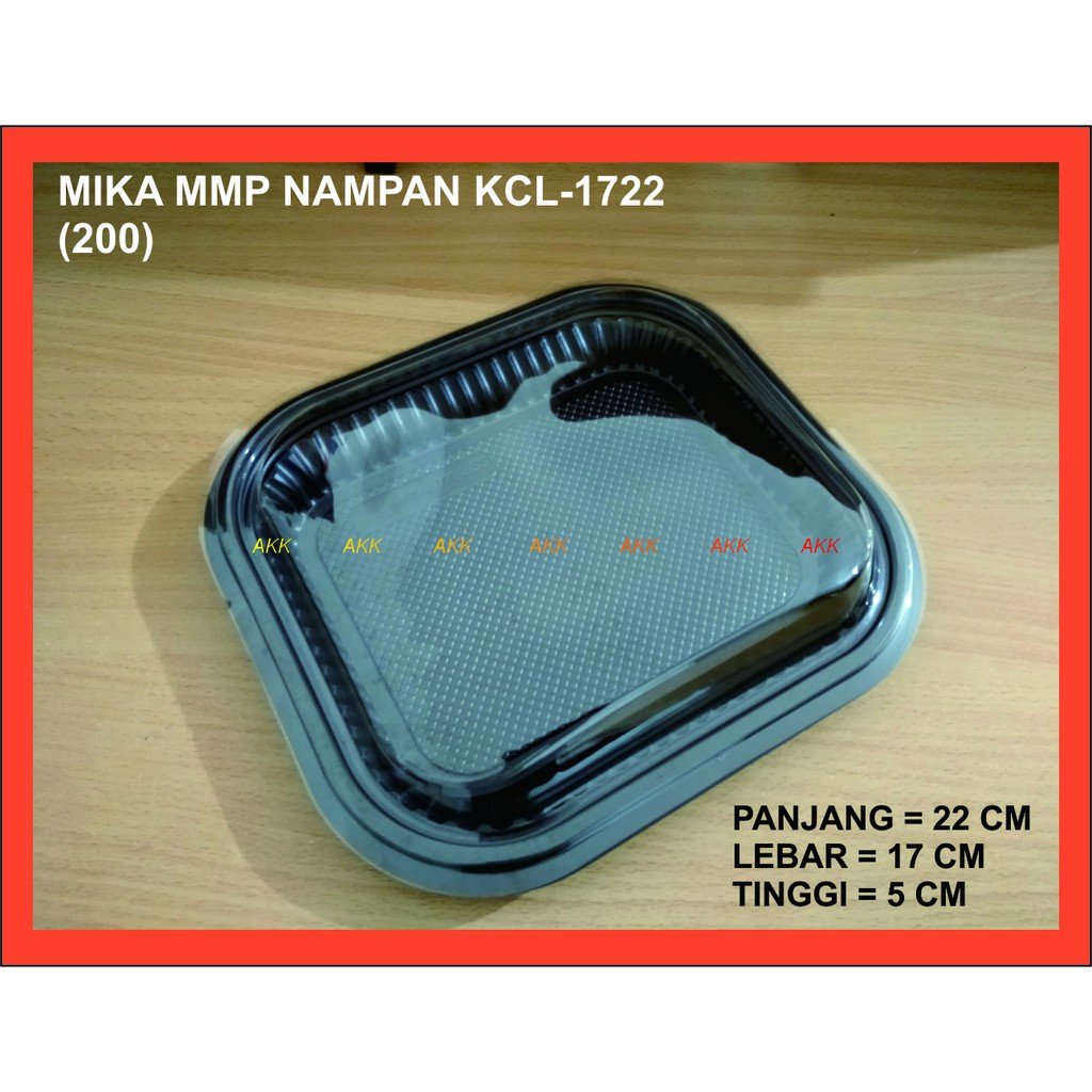 Mika Mmp Nampan Kecil 1722 (20 Pcs)