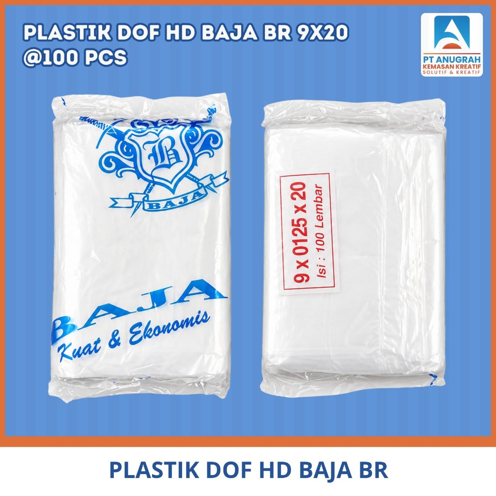Plastik Dof Hd Baja Br 9x20 (100 Pcs)
