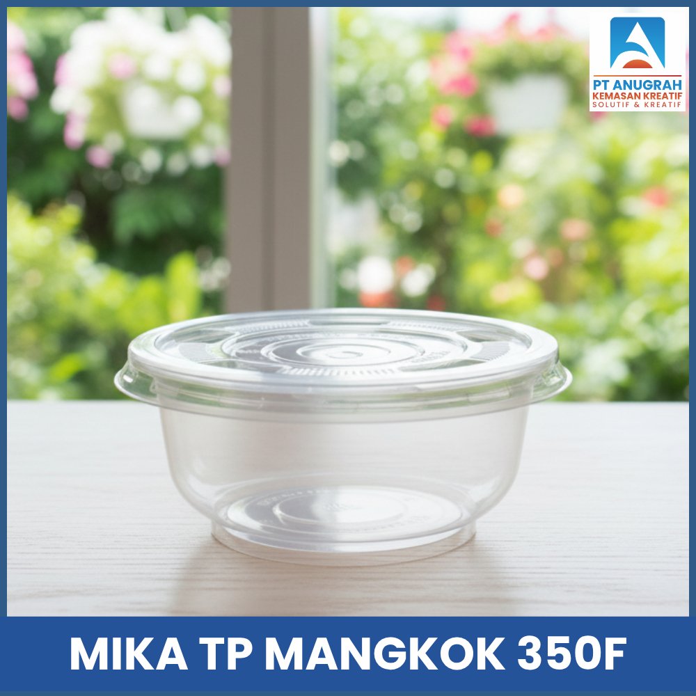 Mika Mangkok Technoplast 350 ml (50 Pcs)