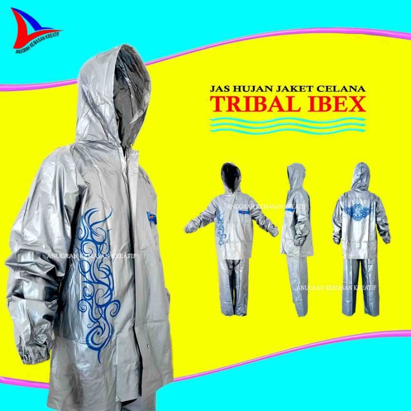Jas Hujan Celana Tribal Ibex (Pcs)