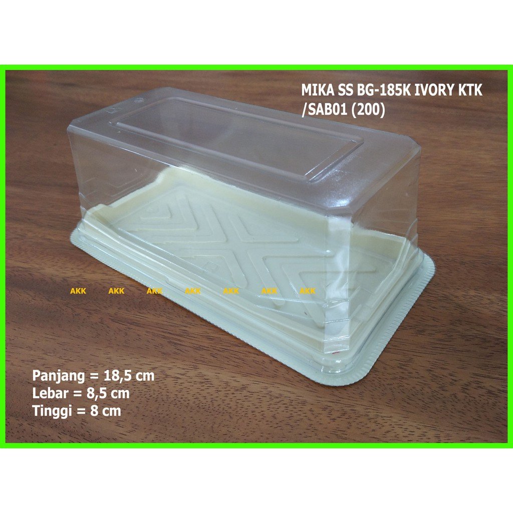 Mika Ss Bolu Gulung Bg 185 K Ivory Kotak / Sab01 (10 Pcs)