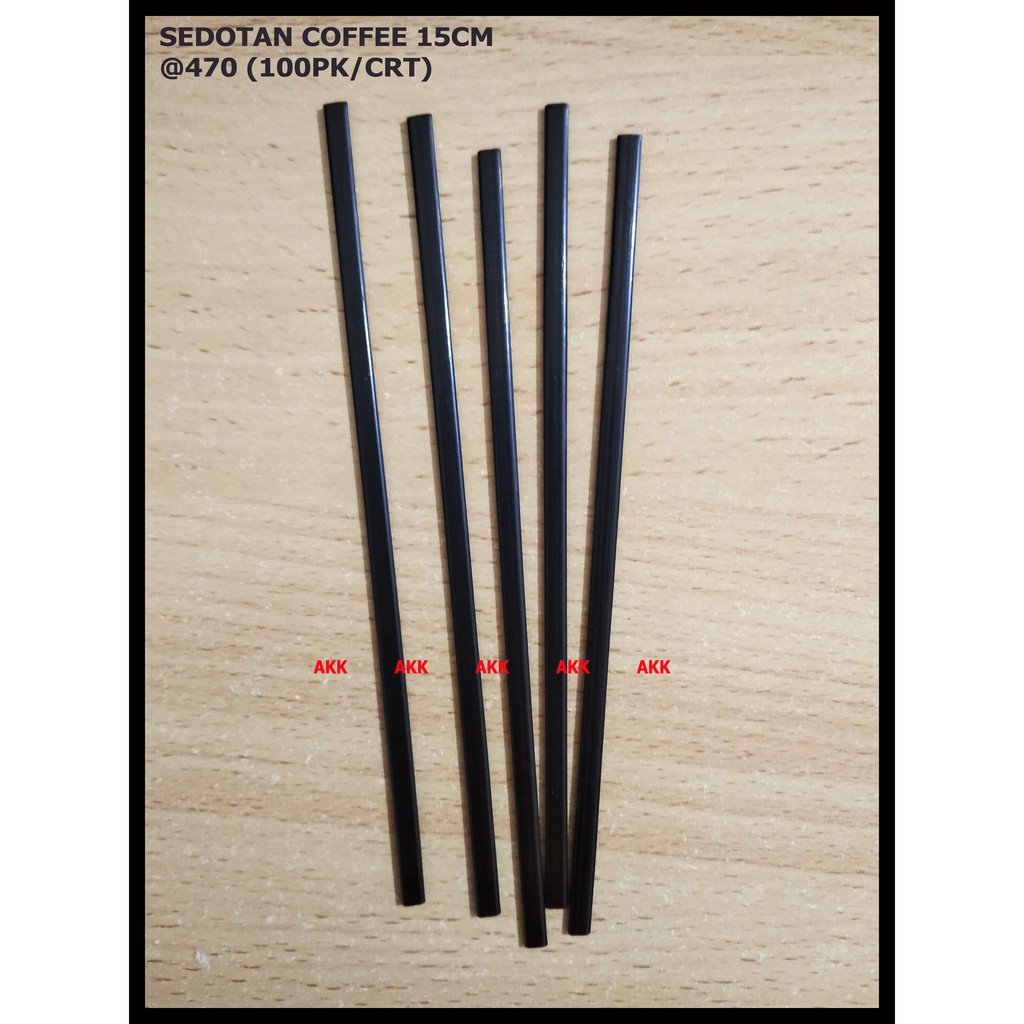 Sedotan Kopi / Coffee Straw 15 Cm(470 Pcs)