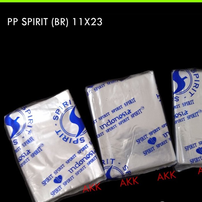 PLASTIK BENING PP SPIRIT BR 11x23(1000 PCS)