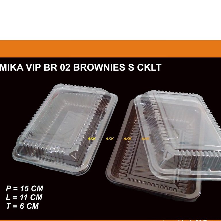 Mika Vip Br 02 Brownis S Coklat (20 Pcs)