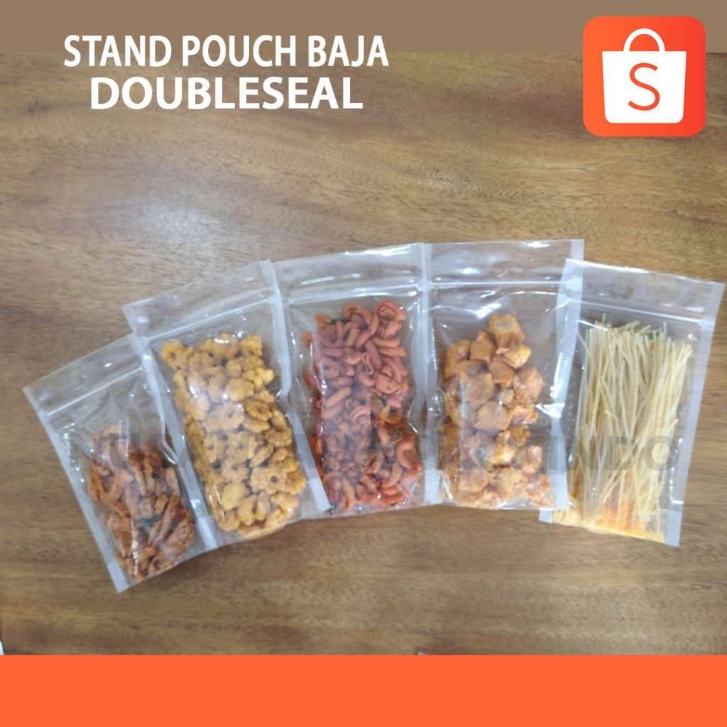 Stand Pouch Baja 750gr 16x24 + Zipper Double Seal / Kemasan Kopi (50 Pcs)
