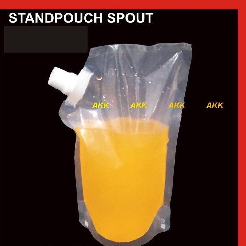 Stand Pouch Spout Pack 150 Ml / Untuk Produk Cairan (50 Pcs)