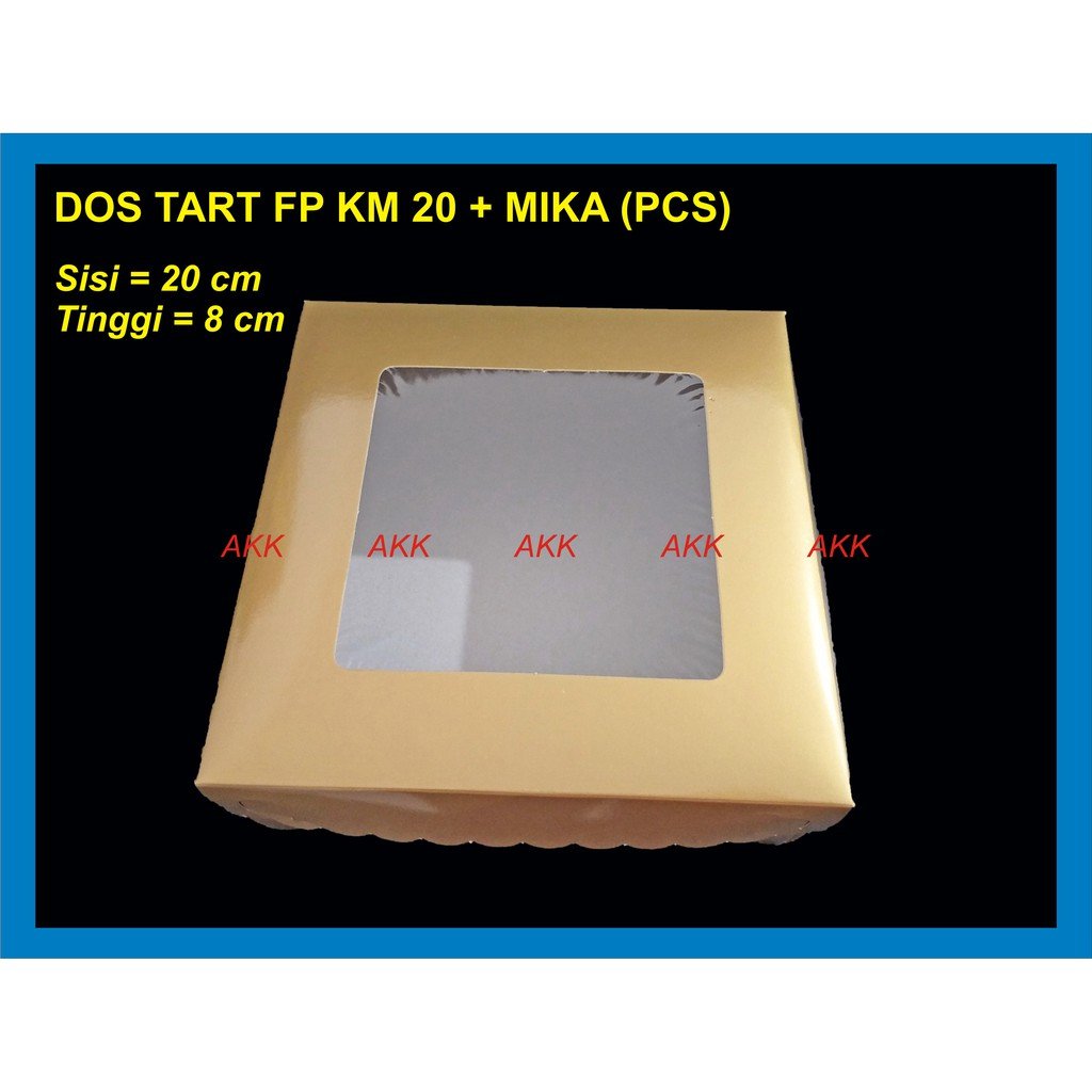 Dos Tart Fp Km 20 + Mika / Dos Kraft (10 Pcs)
