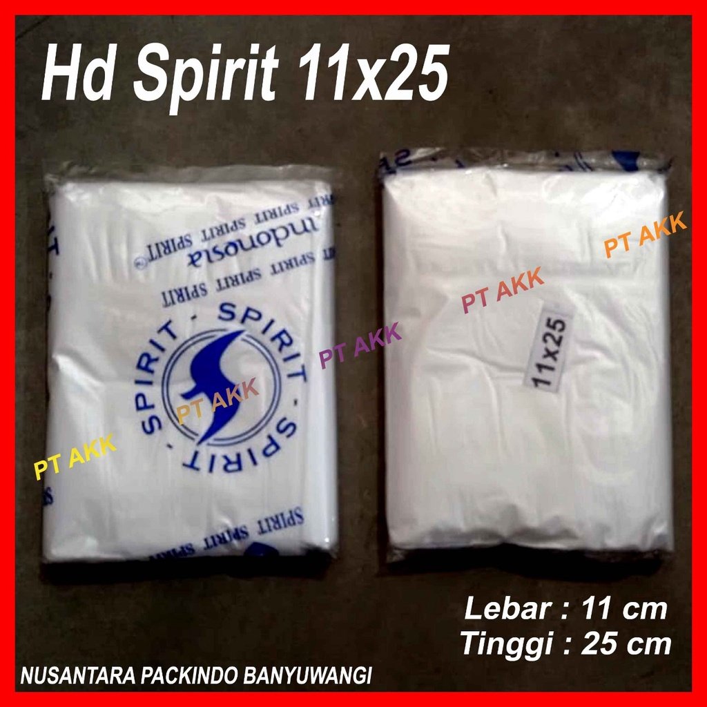Plastik Dof Hd Spirit Br 13x33 Isi 100pcs